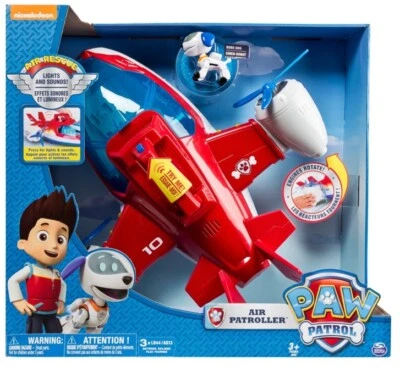 Paw Patrol Air Patroller Hélices Giratorias, Luz y Sonido, 15 x 17,5 x 6 cm Foto 1 de 3