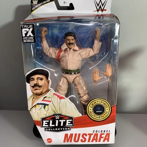 Mattel WWE Elite Collection Series 86 Colonel Mustafa Collectors Edition Cover