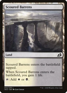 4x Scoured Barrens - NM - Ikoria: Lair of Behemoths SPARROW MAGIC - Picture 1 of 1