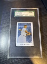 2005 LELANDS Joshua "Josh" Gibson 1950-51 Toleteros Reprint Sample SGC Greys