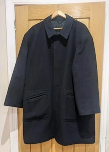 Jaeger Winter Overcoat Made In Italy Mens Size L Oversized - Picture 1 of 7