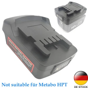 Akku Adapter für Makita 18V Li-Ion Konvertiert zu Metabo Elektrowerkzeug - Bild 1 von 8