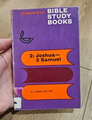 Scripture Union Bible Study Books  2 Joshua – 2 Samuel –   H.L. Ellison 1968 - Image 1 of 4