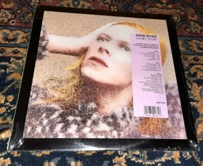 DAVID BOWIE HUNKY DORY ORIGINAL SEALED 1990 RYKODISC USA LP WITH HYPE STICKER - Image 1 of 4