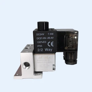 1 Stück NEU Magnetventil AirTAC 3V2MNCB-1F 3V2MNCB-2F 3F/4F/5F/6F/7F/8F/9F-D - Bild 1 von 3