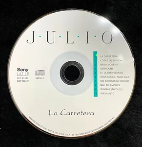 Audio CD - JULIO IGLESIAS - La Carretera - Very Good (VG) WORLDWIDE SHIPPING - Imagen 1 de 2