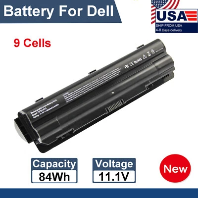 Аккумулятор для ноутбука Dell XPS 17 L701X L702X 15 L501X L502X 14 L401X 11,1 В 7800 мАч - Изображение 1 из 4