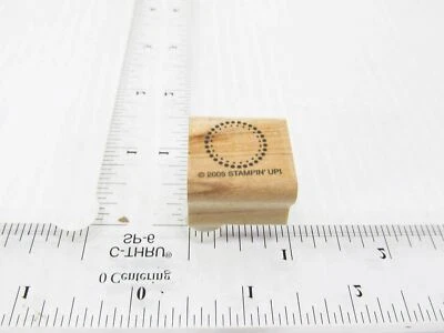 Sello de goma con sello de anillo de lunares - Juego de sellos C110 Foto 1 de 4