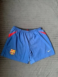 BARCELONA NIKE SHORTS VINTAGE RARE SIZE M - Picture 1 of 6