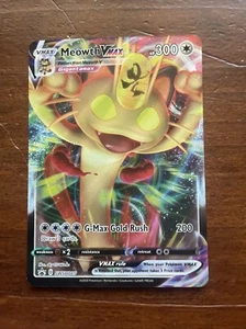 Meowth VMAX SWSH005 SWSH: Sword & Shield Promo Cards Holo - Picture 1 of 2