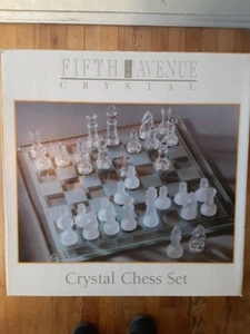 Fifth Avenue Crystal Chess Set - Picture 1 of 1