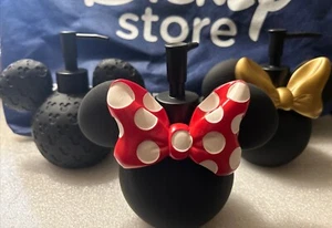New Disney 3X Mickey and Minnie Mouse Bathroom and/or Kitchen Pump Dispenser - Picture 1 of 4