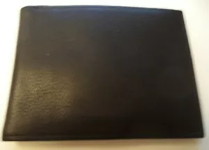 Marathon Leder Brieftasche mit Brieftasche, schwarz - Bild 1 von 4