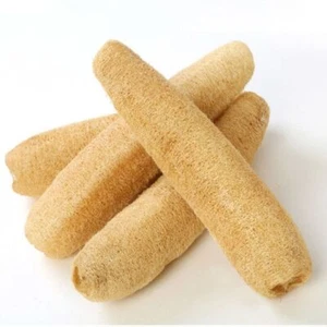 Natural Body Shower Sponge Long Pot Brush Loofah Luffa Sponge Bath Kitchen 2025 - Picture 1 of 15