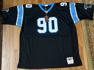 Camiseta deportiva para hombre Julius Peppers Carolina Panthers Mitchell & Ness 2003 Legacy 5XLT - Imagen 1 de 4