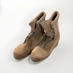 Belleville ICWT Mens Size 7.5 XW Combat Boots Tan Leather Goretex Vibram Sole - Picture 1 of 9