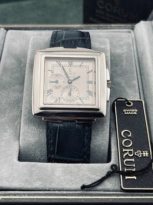 Corum Quadratus ref. 74.121.59 NOS white gold - Immagine 1 di 4