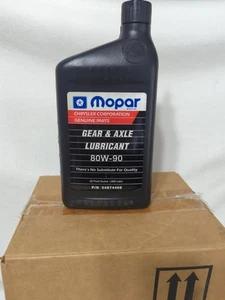 Mopar GEAR & AXLE LUBRICANT 80W-90 6PCS 04874468 06/97 - Picture 1 of 6