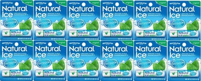 Bálsamo Labial Mentolatum HIELO NATURAL Original FPS 15 (12 tubos) NUEVO LOOK LLEGANDO Foto 1 de 2