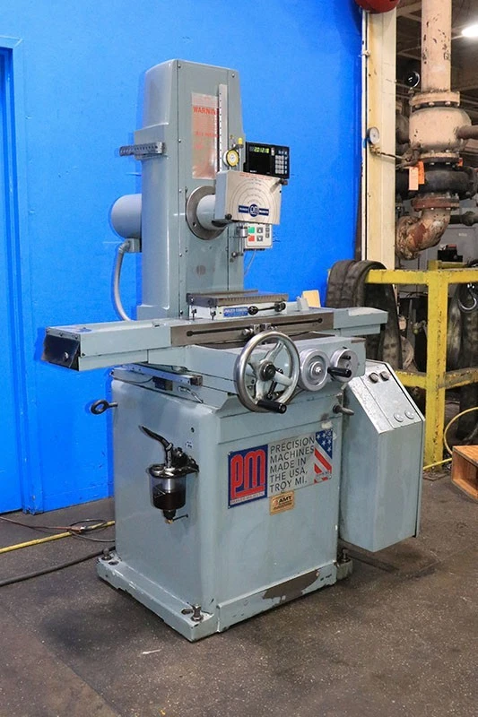 6" W 18" L Parker-Majestic 2Z, POWER ELEV., DRO, VARI-SPD Spdl AMOLADORA DE SUPERFICIE, Foto 1 de 1