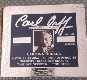 7 CD-Set CARL ORFF 1895 -1982 Carl Orff Collection/BX 38 - Imagen 1 de 5