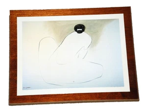 R.C. GORMAN Original Southwest Kunstdruck Navajo Indianer Quiet Lady Lithographie - Bild 1 von 16