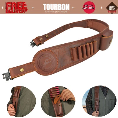 Juego de eslinga giratoria para rifle Tourbon correa para pistola .308.30-06,45-70 balas con bolsillo lateral Foto 1 de 4