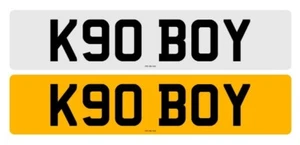 Persönliche private geschätzte Registrierungsnummer - K90 JUNGE auf Aufbewahrung - Bild 1 von 1