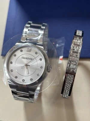 BREIL Unisex Steel Swarovski Crystal Watch & Bangle Gift set TW1253 w/5223395 - Image 1 of 4