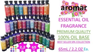 Aromar Essential Oil 65 ml (2.2 oz) Premium Aromatherapy Oil 40+ Best Fragrances - Picture 1 of 2