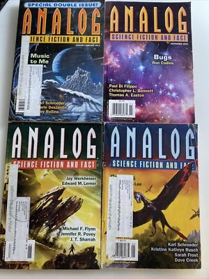 Analog Science Fiction And Fact Magazine 2013, 2014 lot of 10 issues h29 L - Image 1 of 4