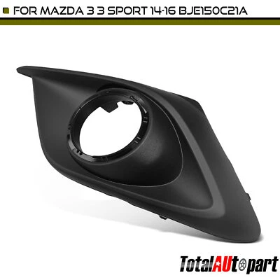 Tapicería de luz antiniebla negra mate para conductor delantero Mazda 3 3 Sport 2014-2016 BJE150C21A Foto 1 de 4