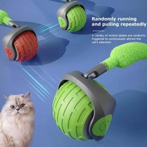 Interactive Electric Rolling Ball Exercise Toys For Cat Dog Rechar Pet USB A1B9 - Picture 1 of 18