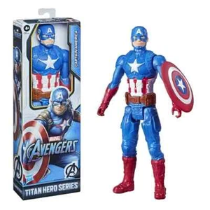 New Marvel Avengers Titan Hero Series Blast Gear Captain America Action Figure - Picture 1 of 2