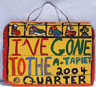 A Striking, 2-Sided Folk art, outsider art painting by Alfred “Big Al” Taplet