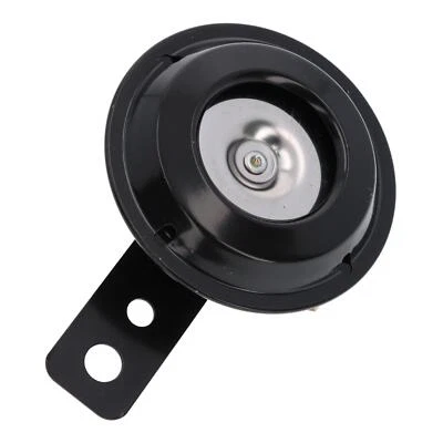 Premium Motorrad Hupe schwarz, 12 Volt 1.5A, 70 mm, 105db - Bild 1 von 4