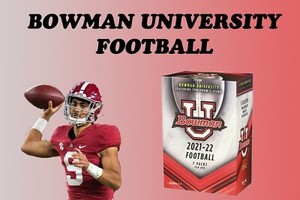 2021-22 Bowman University Football - 1st Base Cards - Pink Refractors - Inserts