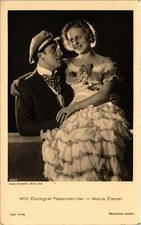 CPA AK Willi Domgraf Fassbaender&Maria Elsner, FILM STARS (818862)