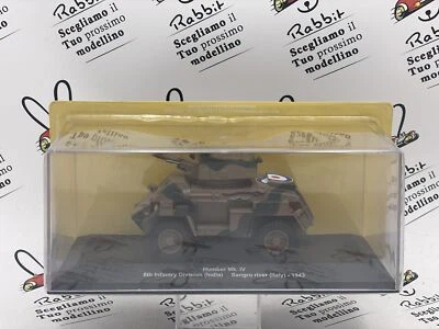 DIE CAST TANK " HUMBER MK. IV ITALIA - 1943 " SCALA 1/43 - Immagine 1 di 2