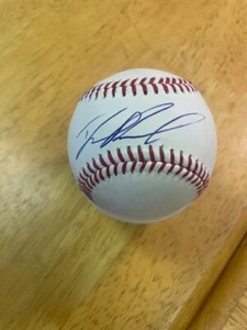 Dalton Rushing Signed Autographed Rawlings MLB Baseball LA Dodgers TOP Prospect - Picture 1 of 2