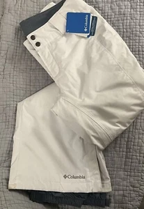 NWT Women's Columbia Omni Heat Thermal Reflective Ski Snow Pants White NWT - Picture 1 of 7