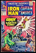 Tales of Suspense #87 (Marvel Mar 1967) Iron Man, Captain America, Mole Man