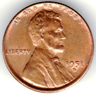 1951 D Lincoln cent in RED/BROWN UNCIRCULATED condition ~SEE THE SCAN  stk51-196