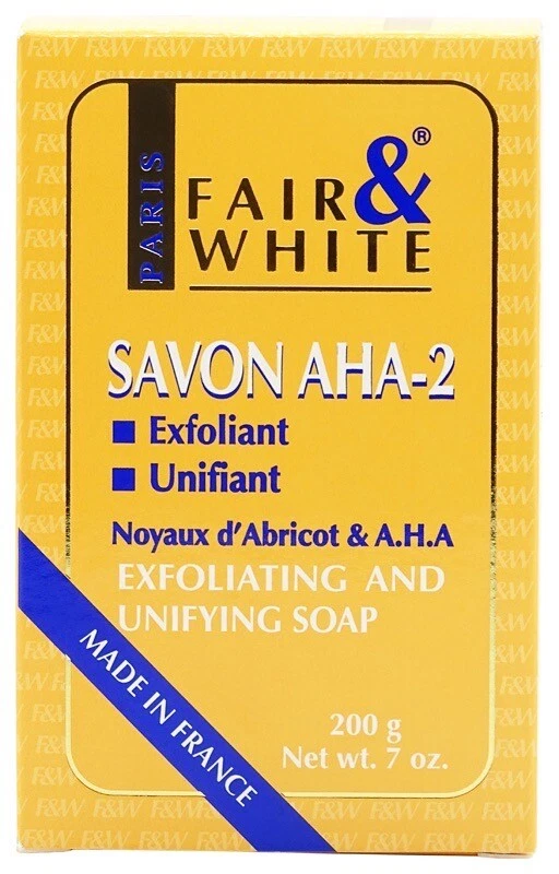Jabón exfoliante y unificador F&W Paris AHA 2 200 g Foto 1 de 4