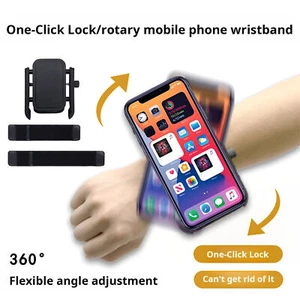 Swivel Arm Phone Holder Armband Phone Holder Rotating Armband Phone for 4.7-7.2 - Zdjęcie 1 z 10