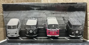VW Beetle's Cars Time Art London Handmade Steve Moss 29x14.5cm - Picture 1 of 6