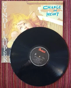 CYNDI LAUPER CHANGE OF HEART 4-TRACK 12 INCH AUSTRALIA PROMO SINGLE - Picture 1 of 2