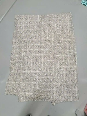 DNKY "Taupe/Tan Abstract Floral" Full/Queen Duvet - Image 1 of 4