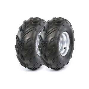 2Pack 16x8-7 Go Kart Tire Wheel Rim 4 Stud 16x8x7 For ATV Quad Buggy 110cc 125cc - Picture 1 of 8