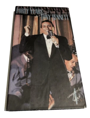 Forty Years The Artistry of Tony Bennett 4 CD Compact Disc Box Set Booklet  Gift - Image 1 of 4